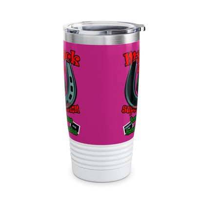 my luck - Ringneck Tumbler, 20oz (pink)