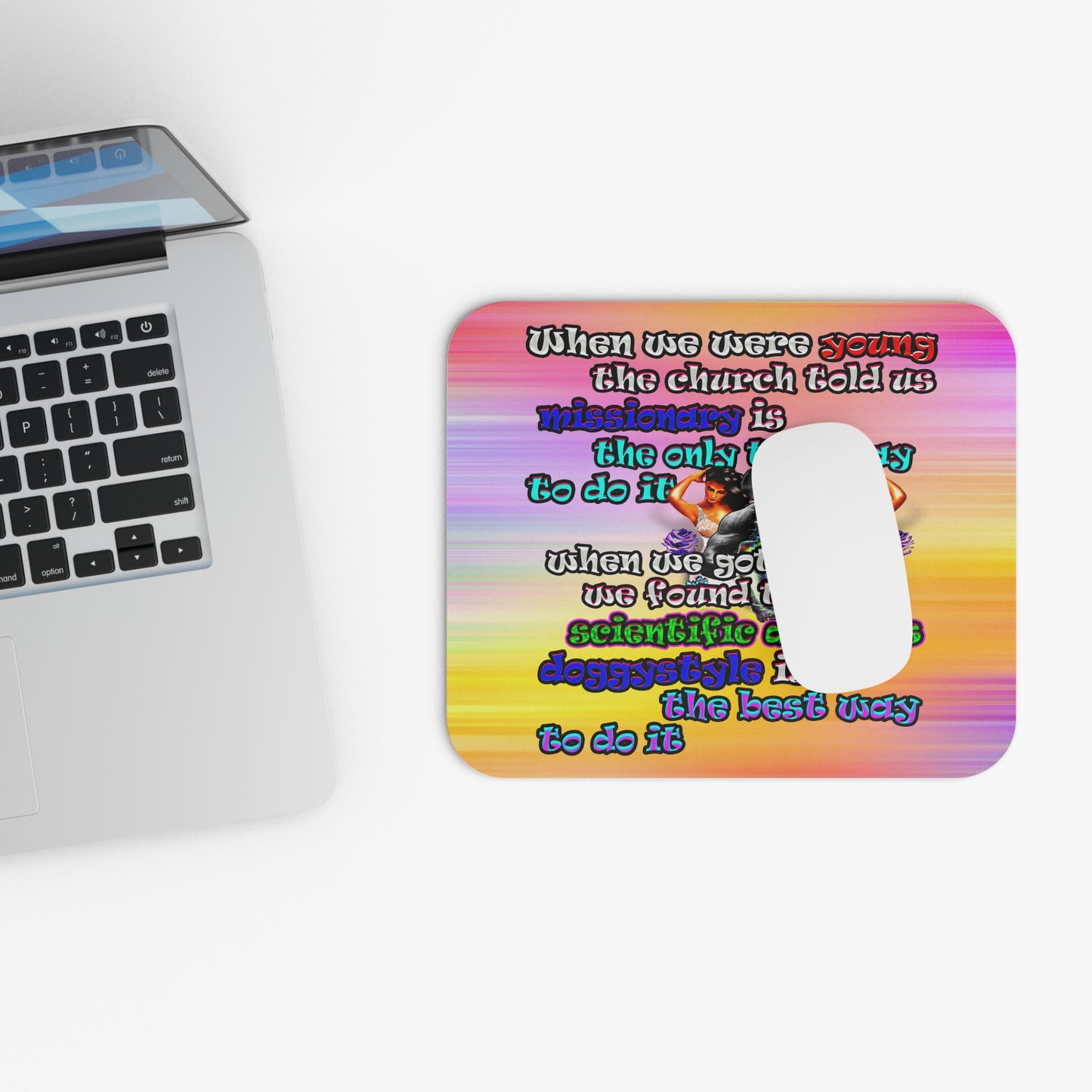 doggystyle - Mouse Pad (Rectangle) (color blur)