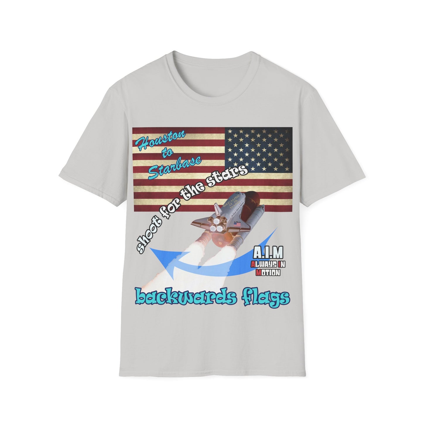 shoot for the stars - Unisex Softstyle T-Shirt
