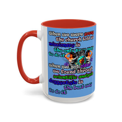 doggystyle - Accent Mug (light blue)