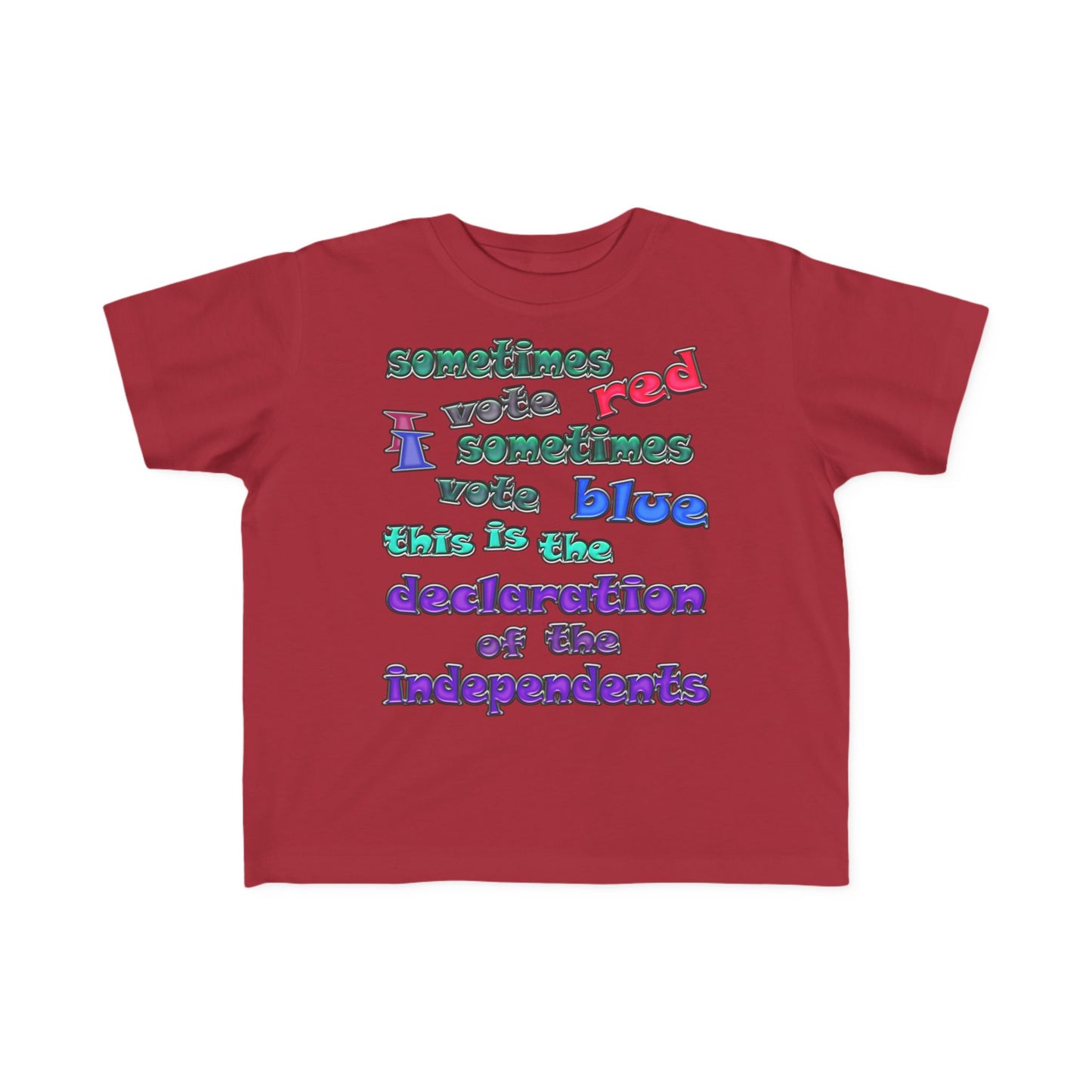 irrelevant - Toddler's Fine Jersey Tee