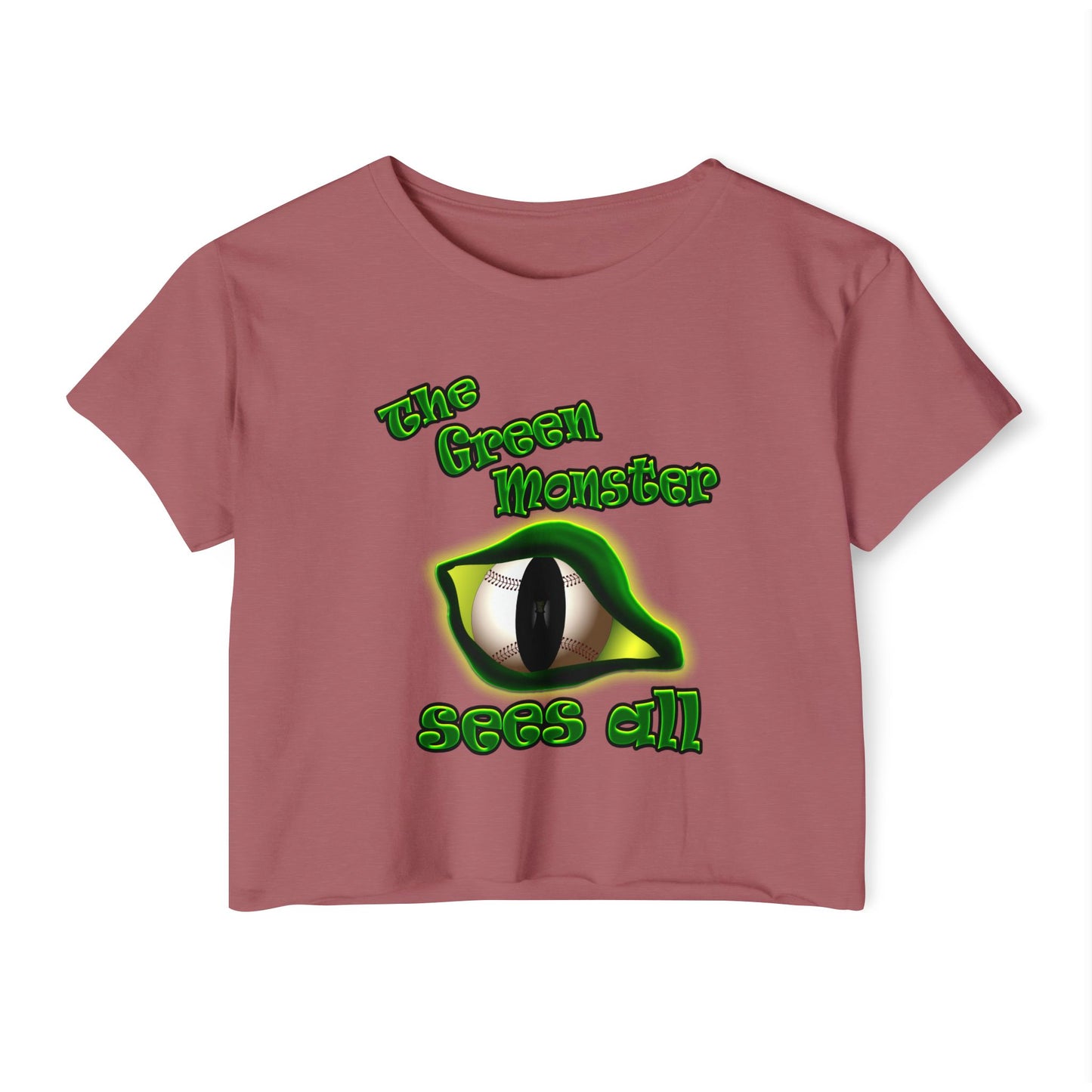 green monster - Women's Festival Crop Top
