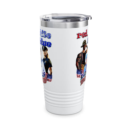 rw&b lives matter - Ringneck Tumbler, 20oz