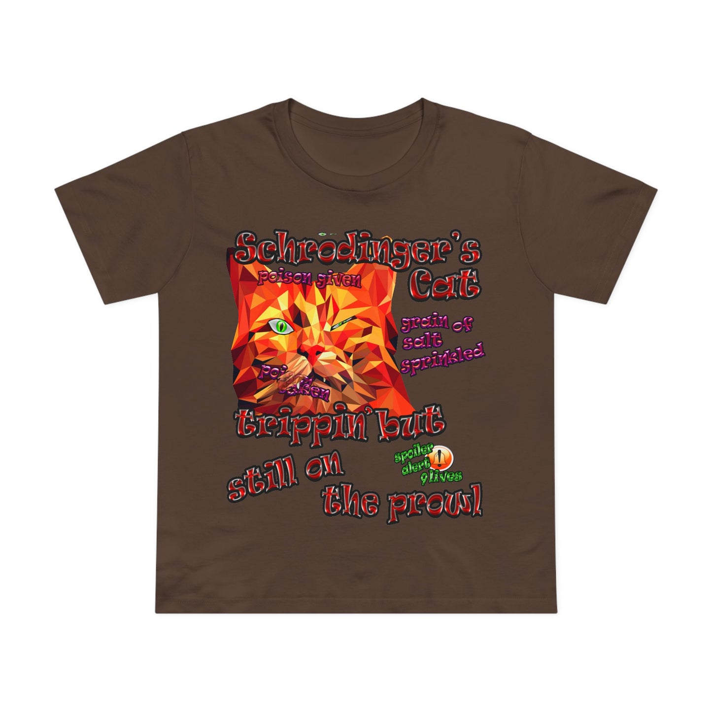 schrodinger's cat - Women’s Maple Tee