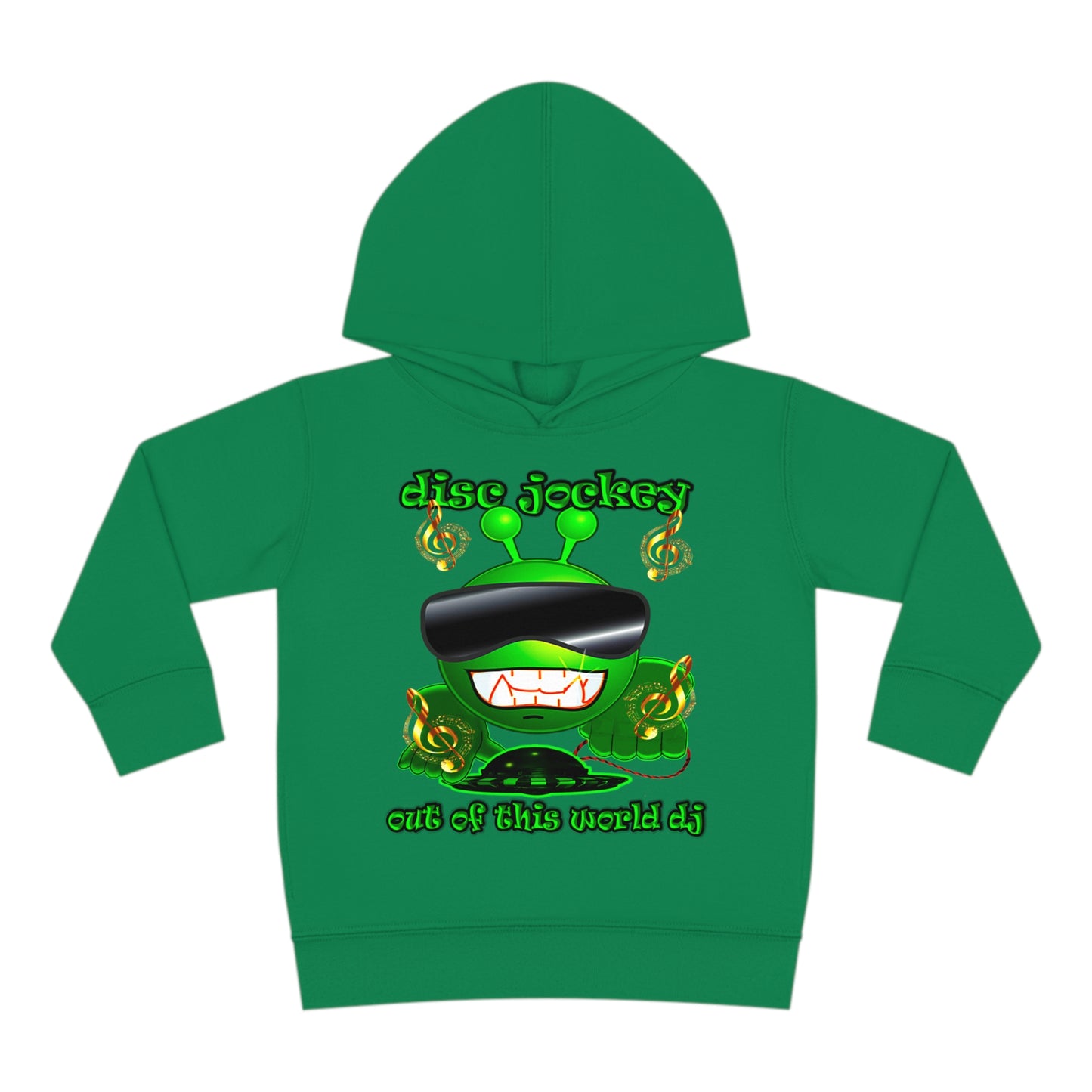disc jockey - Toddler Pullover Fleece Hoodie