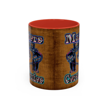 em cee squared - Accent Mug (brown papyrus)