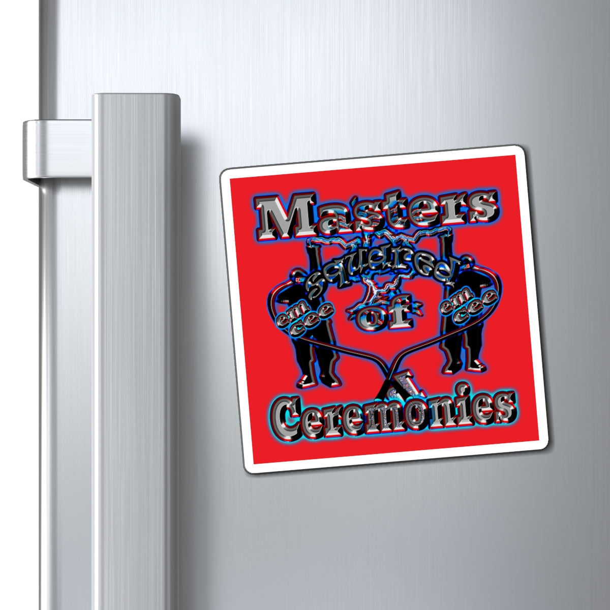 em cee squared - Magnets - (red)