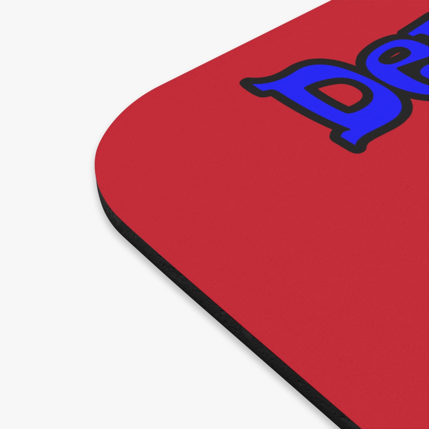 donkeys and elephants - Mouse Pad (Rectangle) (dark red)