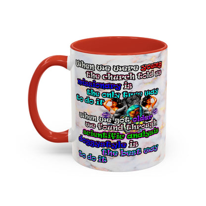 doggystyle - Accent Mug (white marble)