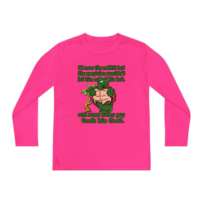 turtle race - Youth Long Sleeve Competitor Tee