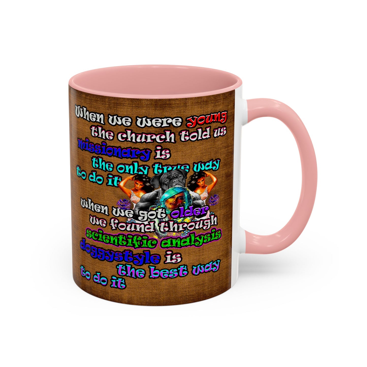doggystyle - Accent Mug (brown papyrus)
