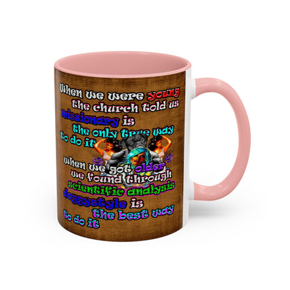 doggystyle - Accent Mug (brown papyrus)