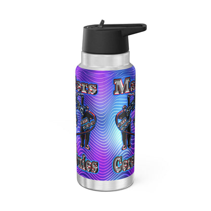em cee squared - Gator Tumbler, 32oz (purple wave)