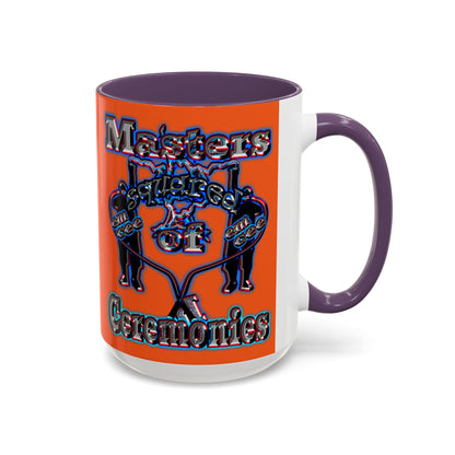 em cee squared - Accent Mug (orange)