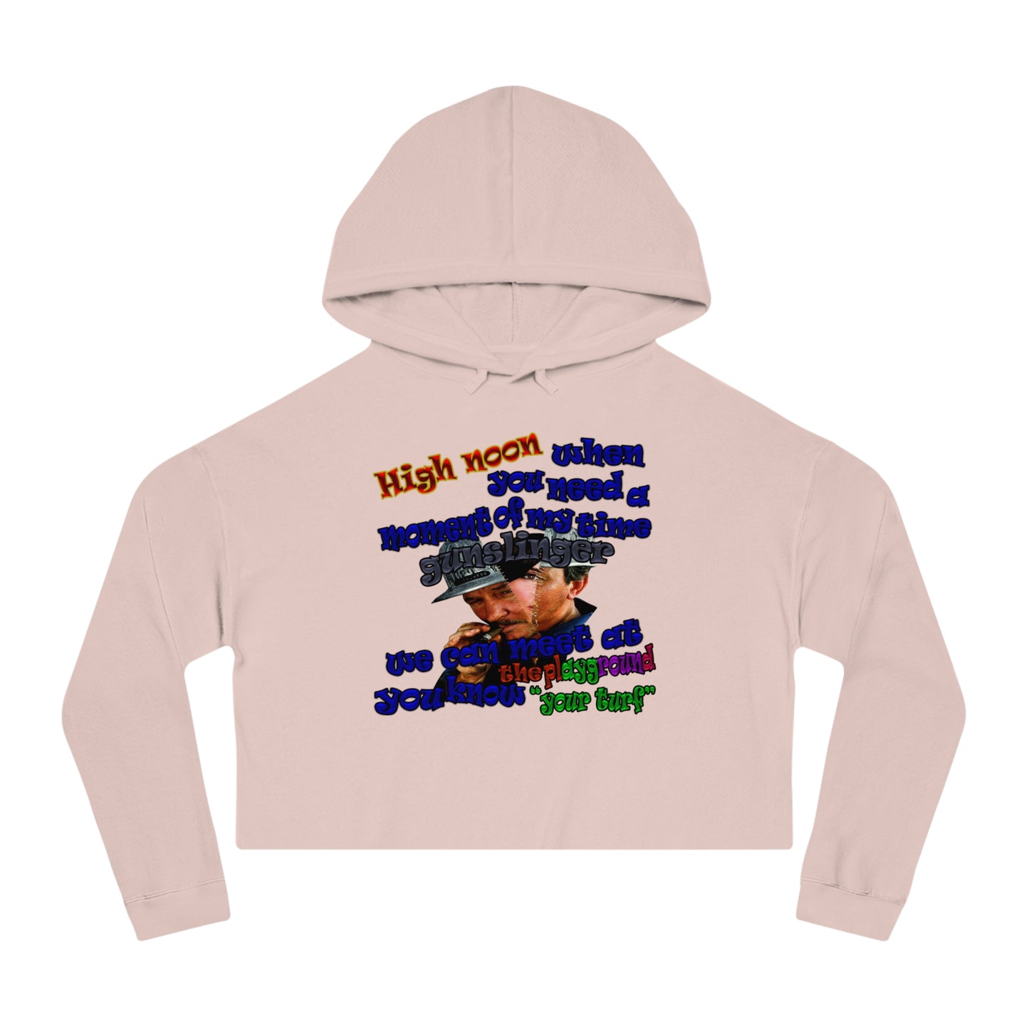 high noon - Women’s Cropped Hooded Sweatshirt