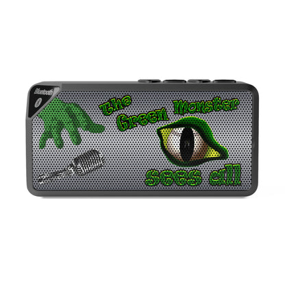green monster - Jabba Bluetooth Speaker (brushed nickel)