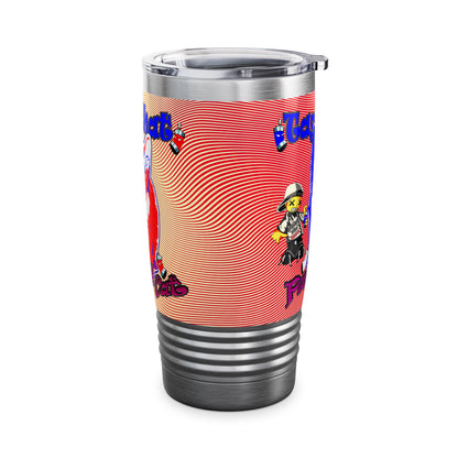 tag that - Ringneck Tumbler, 20oz (yellow-orange wave)