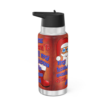 santa's shoes - Gator Tumbler, 32oz  (burnt orange)