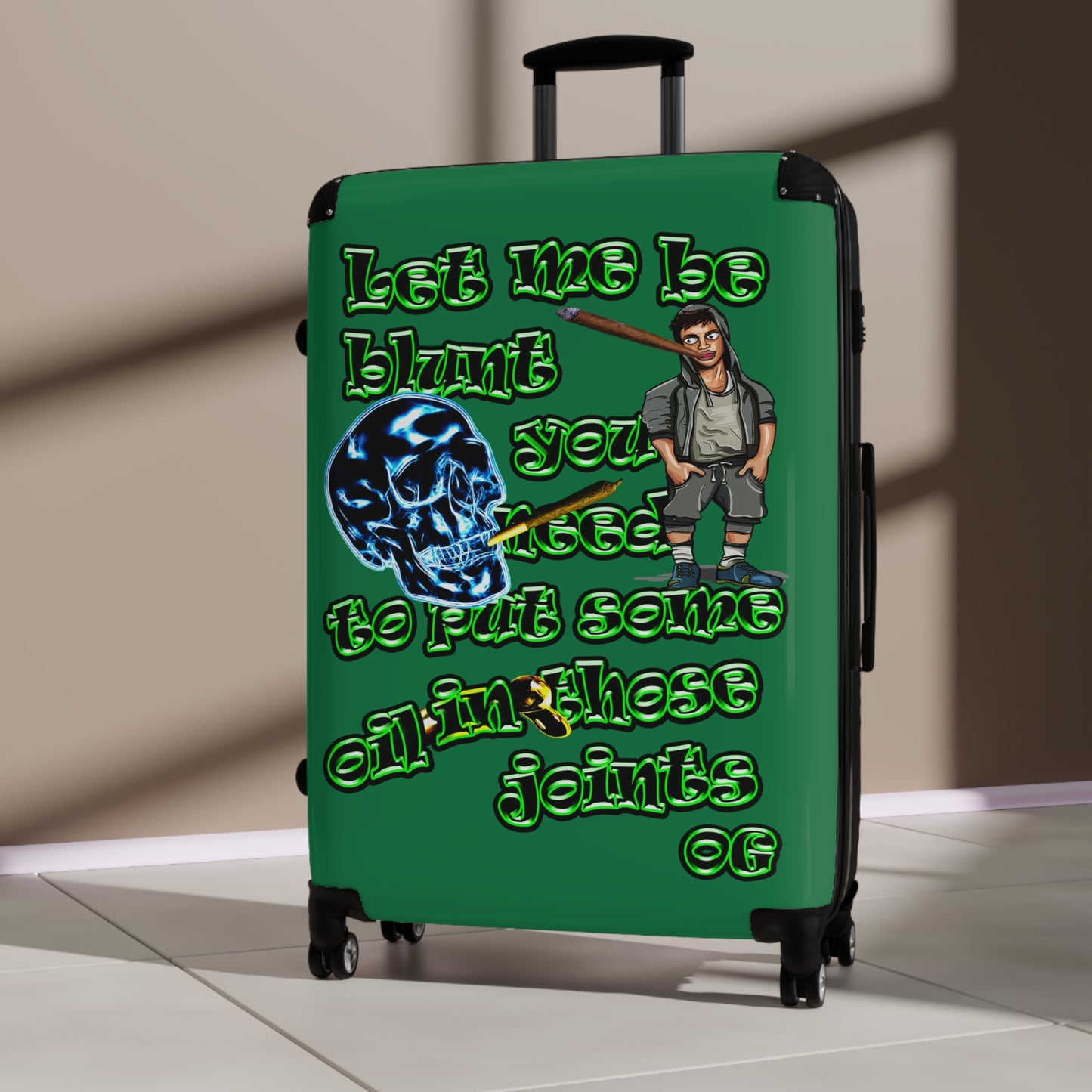 og - Suitcase (dark green)