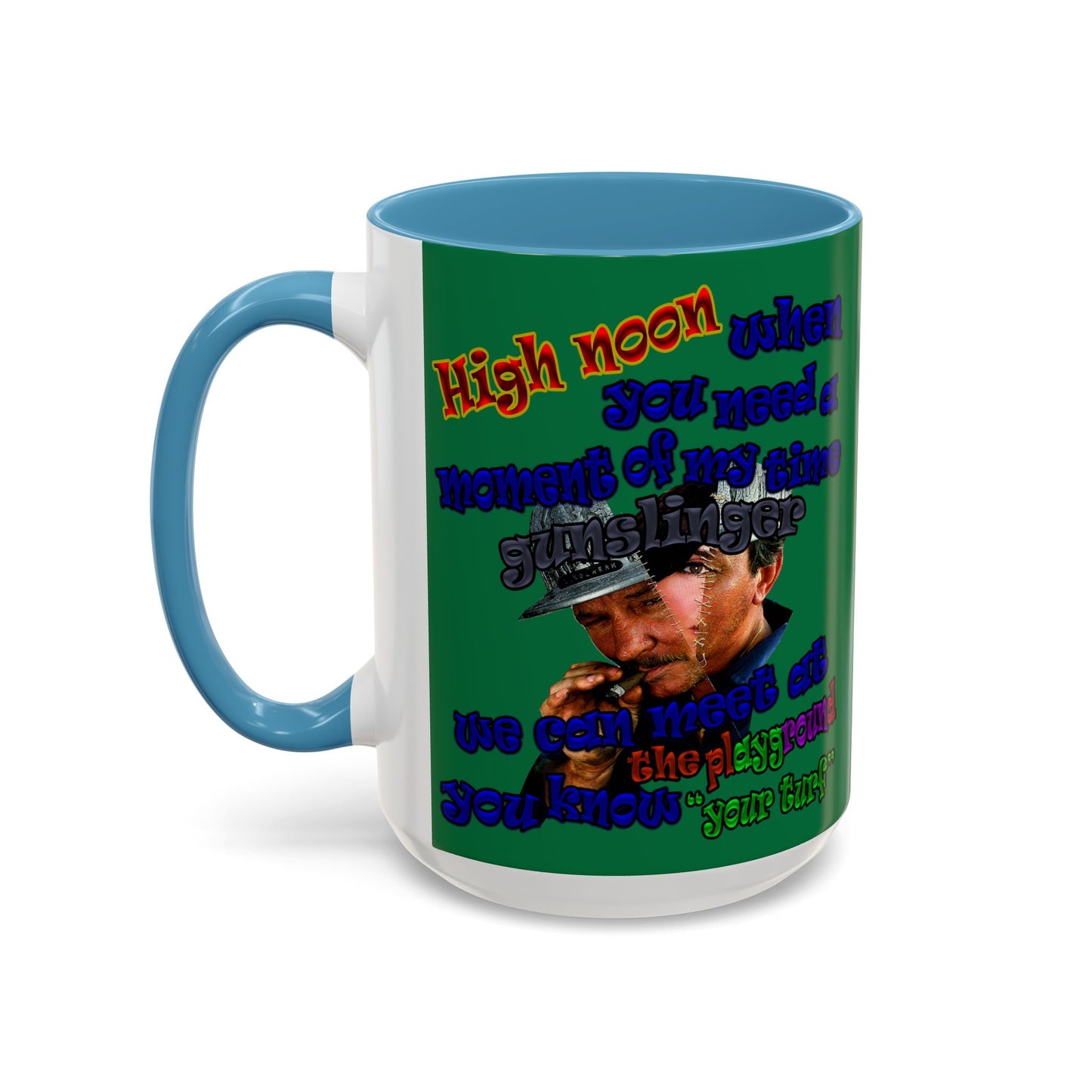 high noon - Accent Mug (dark green)