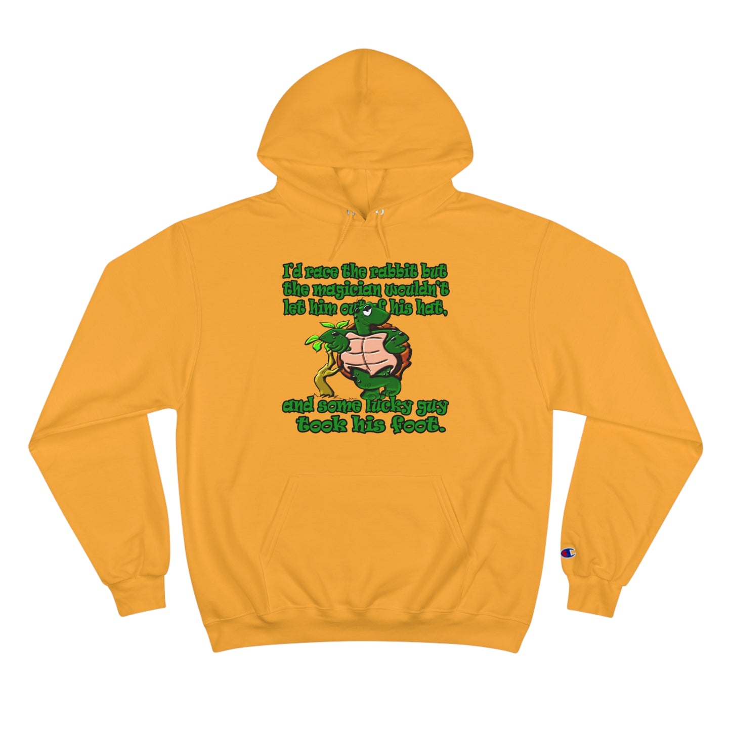 turtle race - Champion Hoodie