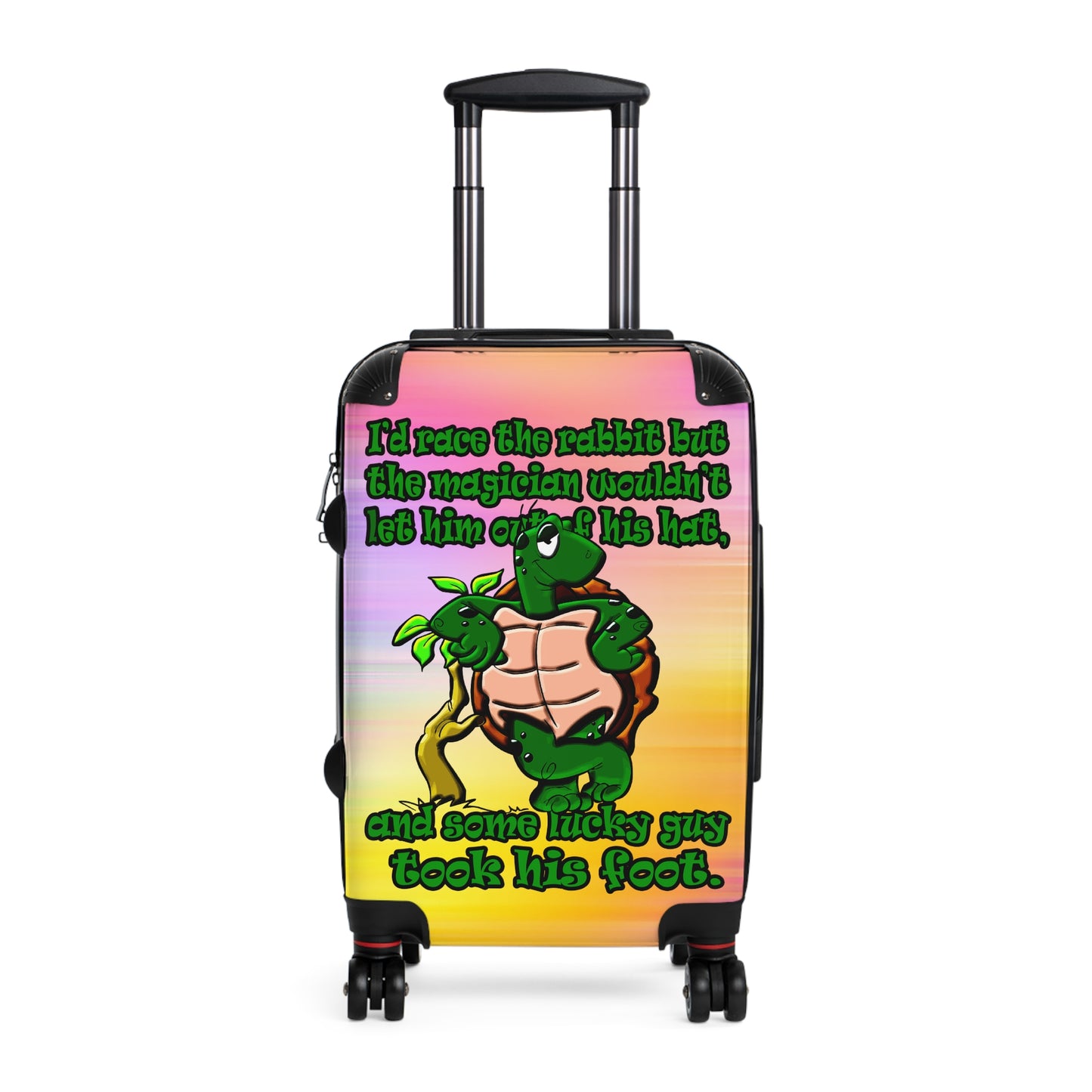 turtle race - Suitcase (color blur)