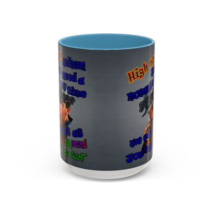 high noon - Accent Mug (grey-light grey)