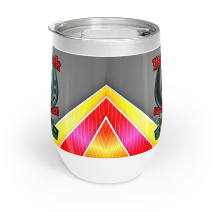my luck - Chill Wine Tumbler (rainbow split)