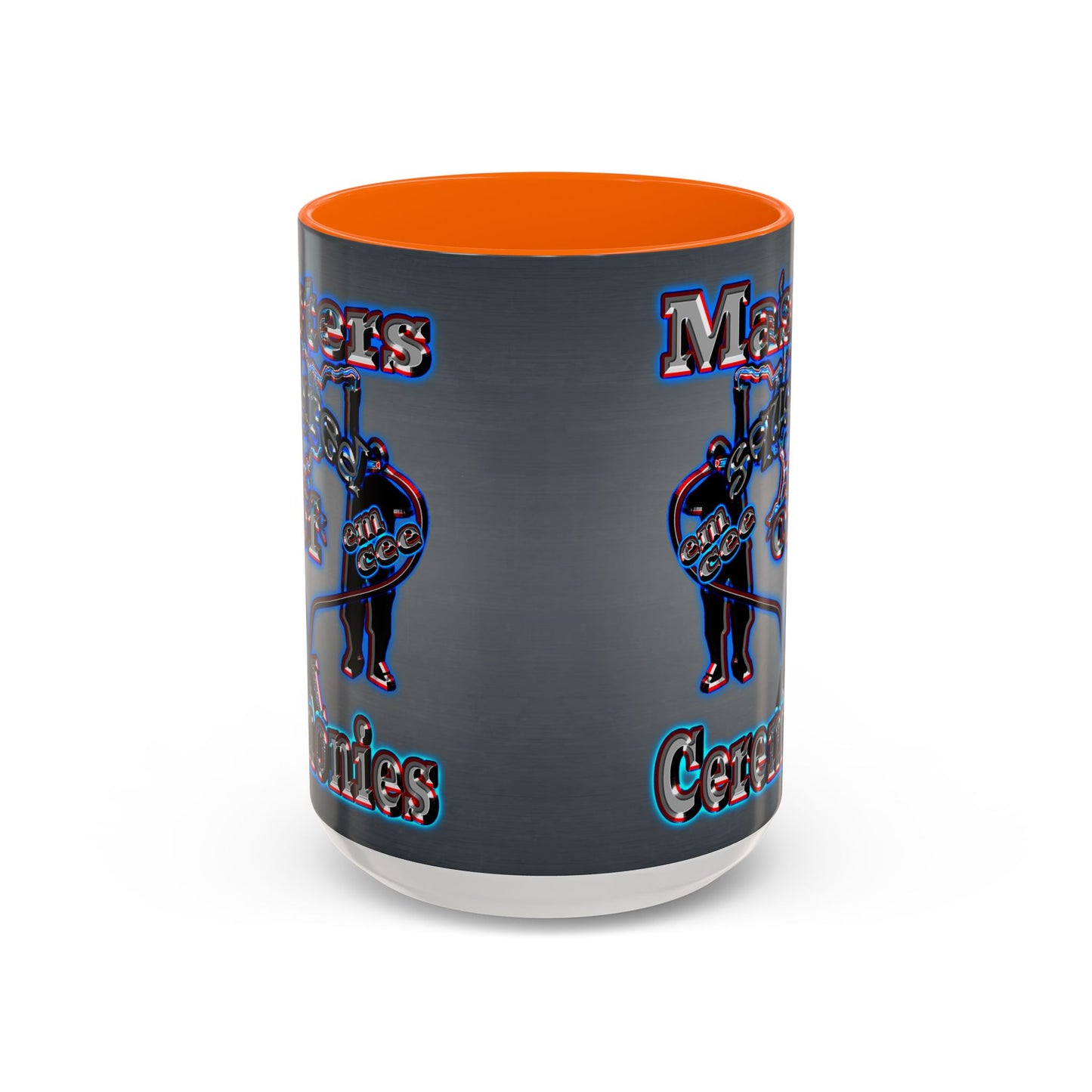 em cee squared - Accent Mug (grey-light grey)