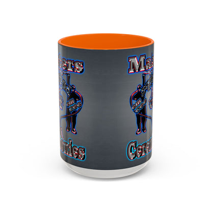 em cee squared - Accent Mug (grey-light grey)