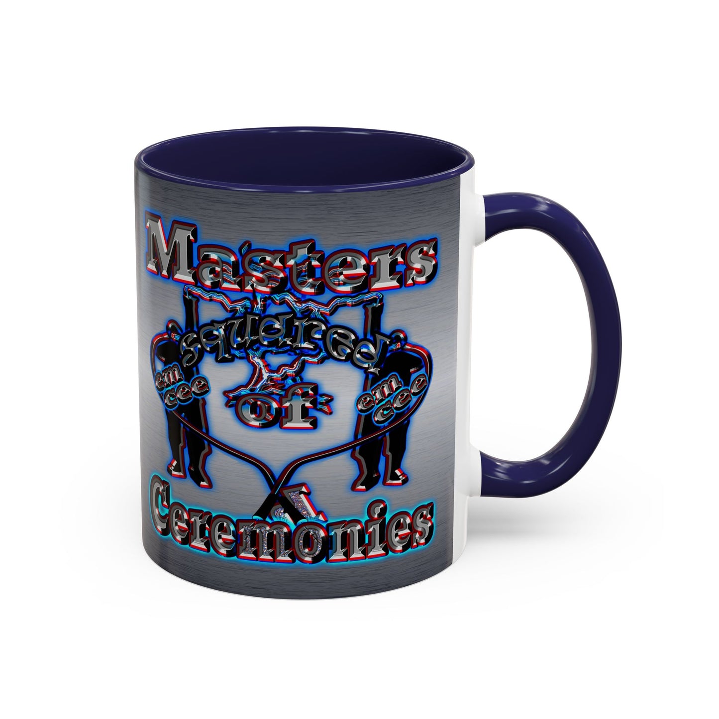 em cee squared - Accent Mug (brushed nickel)