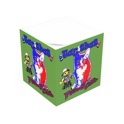 tag that - note cube (green)