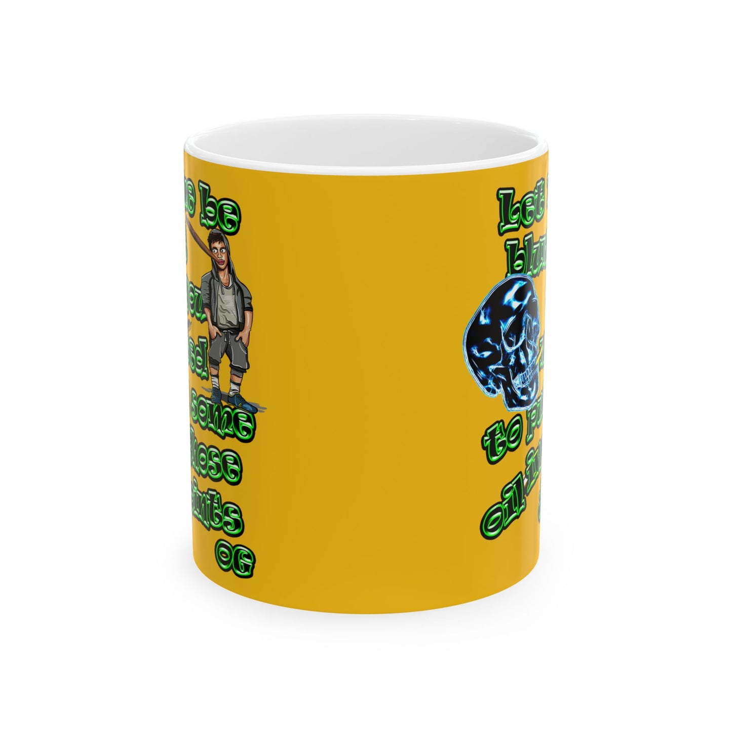 og - White Mug (yellow)