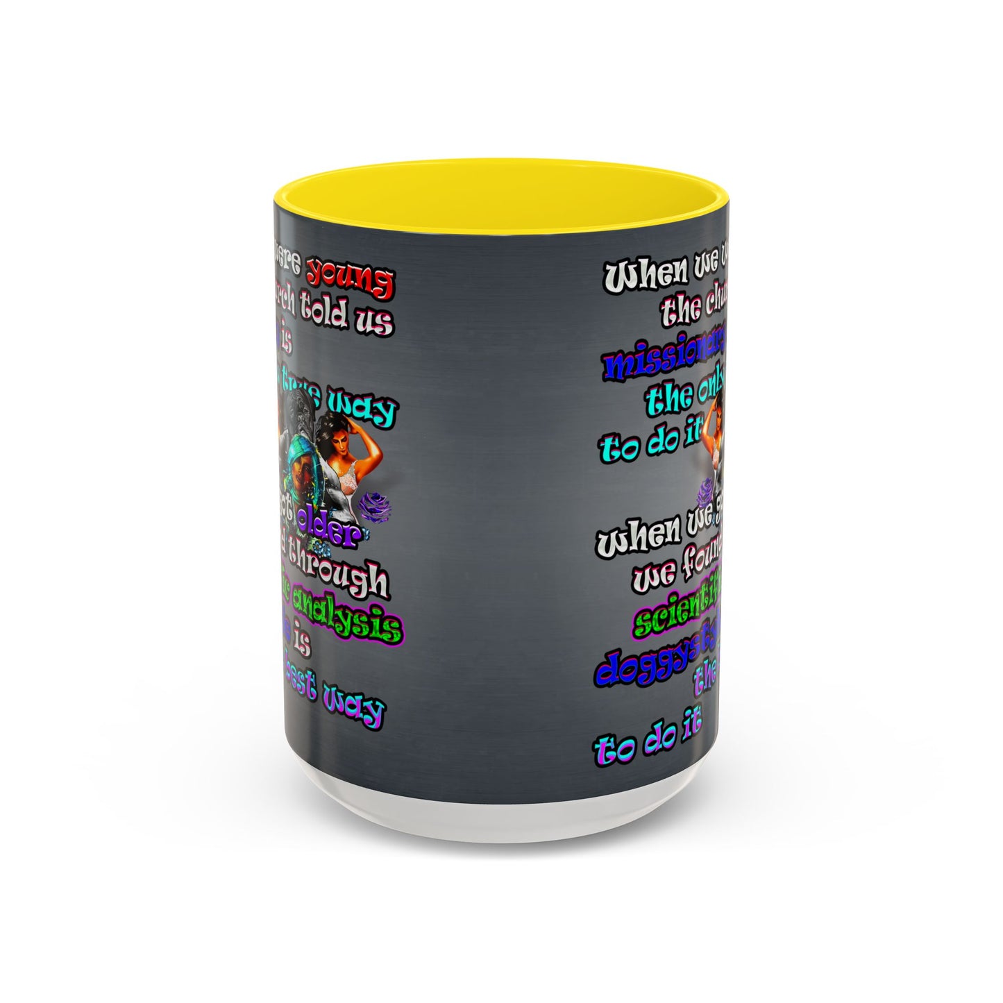 doggystyle - Accent Mug (grey-light grey)