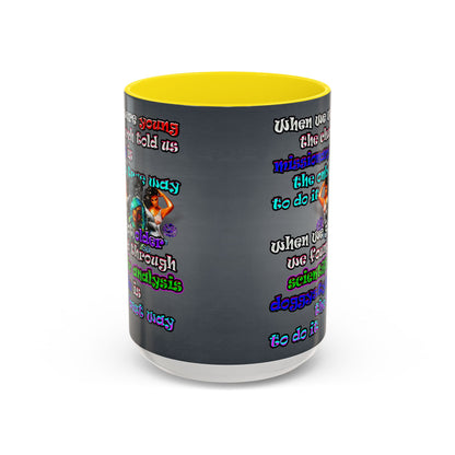 doggystyle - Accent Mug (grey-light grey)