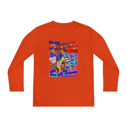 drop the beat - Youth Long Sleeve Competitor Tee