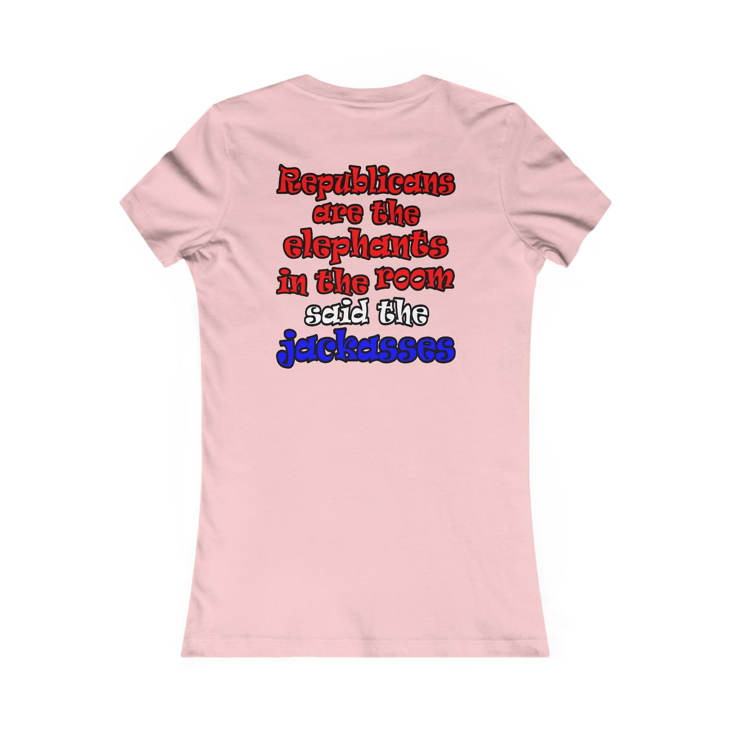 donkeys and elephants - Women's Favorite Tee