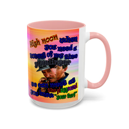 high noon - Accent Mug (color blur)