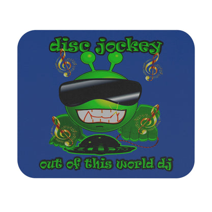 disc jockey - Mouse Pad (Rectangle) (dark blue)