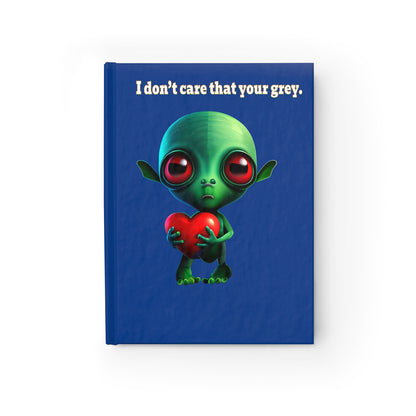 I don't care that your grey - journal-blank (dark blue)