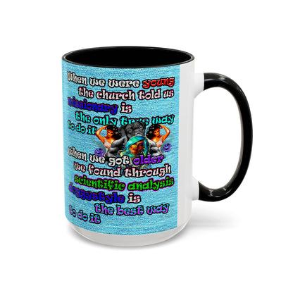 doggystyle - Accent Mug (faded blue)