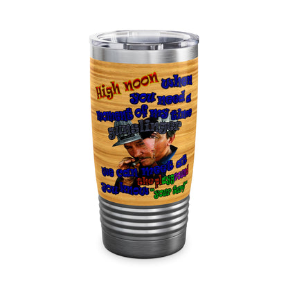 high noon - Ringneck Tumbler, 20oz (butterscotch wood finish)