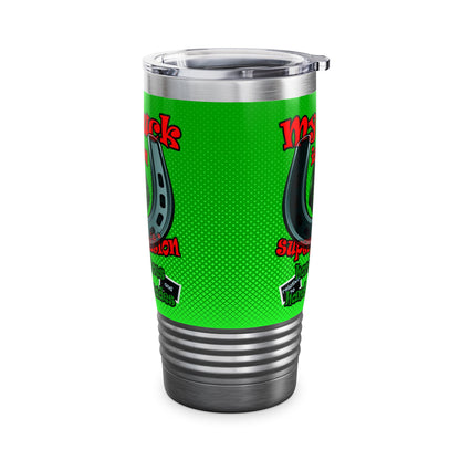 my luck - Ringneck Tumbler, 20oz (logo green)