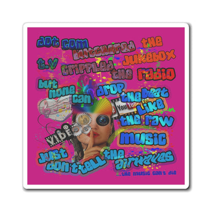 drop the beat - Magnets - (pink)