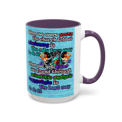 doggystyle - Accent Mug (faded blue)