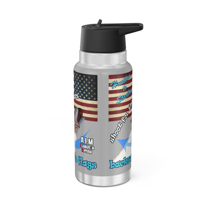 shoot for the stars - Gator Tumbler, 32oz (light grey)