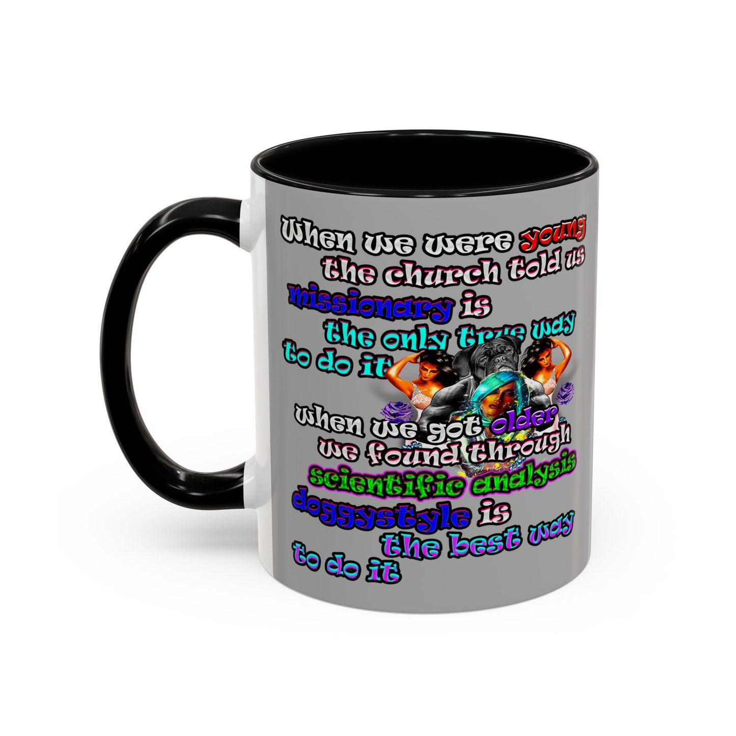 doggystyle - Accent Mug (light grey)