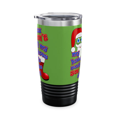 santa's shoes - Ringneck Tumbler, 20oz (green)