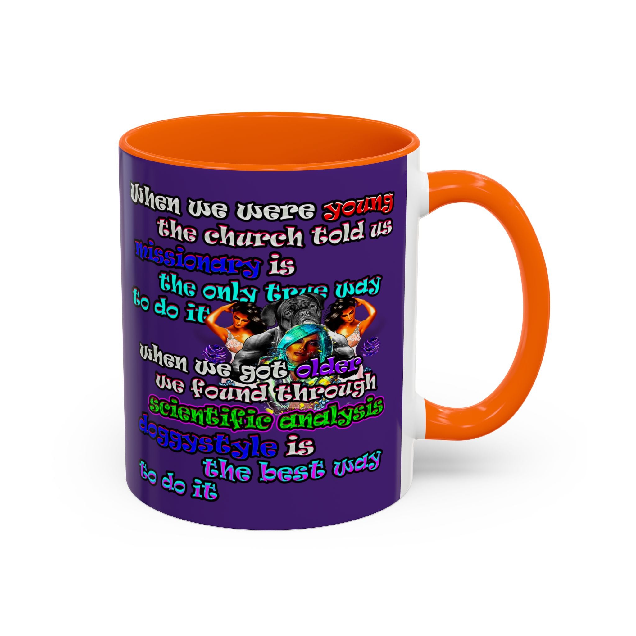 doggystyle - Accent Mug (purple)