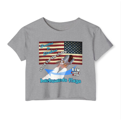 shoot for the stars - Women's Festival Crop Top